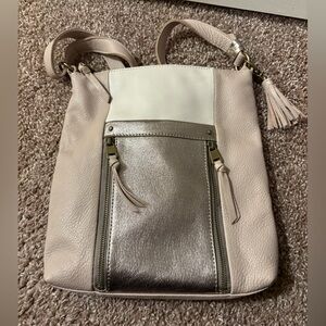 The Sak Beige and Silver Women's Bag